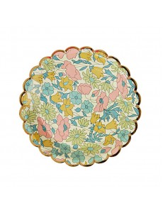 Pratos Flores Liberty 